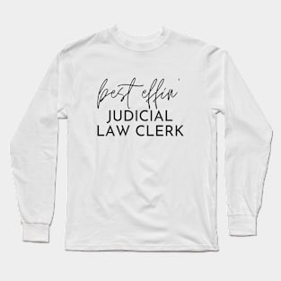 Judicial Law Clerk Gift Idea For Him Or Her, Thank You Present Long Sleeve T-Shirt